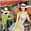 Image 2 : Isaac Maimon, "Carrying Your Heart with Me" Original Acrylic Painting, Hand Signed with Certificate 