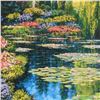 Image 2 : Howard Behrens (1933-2014), "Shimmering Waters Of Giverny" Limited Edition on Canvas, Numbered and S