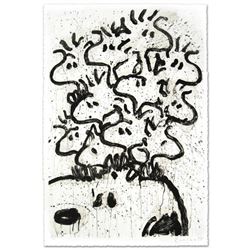 Tom Everhart- Hand Pulled Original Lithograph  Party Crashers 