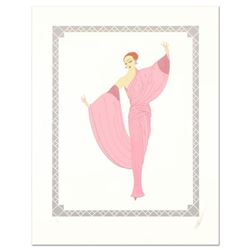 Erte (1892-1990), "In the Evening" Limited Edition Serigraph, Numbered and Hand Signed with Certific