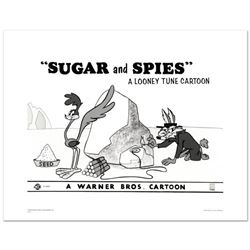  Sugar and Spies  Limited Edition Giclee from Warner Bros., Numbered with Hologram Seal and Certific