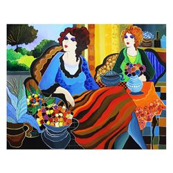 Patricia Govezensky- Original Acrylic On Canvas  Mary's House 