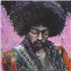 Image 2 : "Jimi" Limited Edition Giclee on Canvas by Stephen Fishwick, Numbered and Signed with COA. This piec