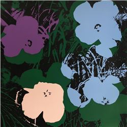 Andy Warhol- Silk Screen  Flowers 11.64 