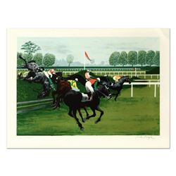 Pierre Charles Bayle,  The Hedge  Limited Edition Lithograph, Numbered and Hand Signed.