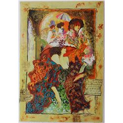 Sergey Kovrigo- Original Serigraph on Paper "Friendship"