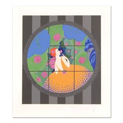 Erte (1892-1990), "Winter Flowers" Limited Edition Serigraph, Numbered and Hand Signed with Certific