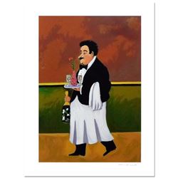 Guy Buffet,  Monsieur Pierre  Limited Edition Serigraph; Numbered and Hand Signed with Certificate o