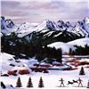 Image 2 : "Sawtooth Mountain Splendor" Limited Edition Lithograph by Jane Wooster Scott, Numbered and Hand Sig