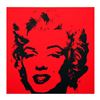 Image 1 : Andy Warhol "Golden Marilyn 11.43" Limited Edition Silk Screen Print from Sunday B Morning.