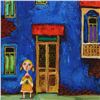 Image 2 : Mikheil Mikaberidze, Original Oil Painting on Canvas, Hand Signed Inverso with Certificate of Authen