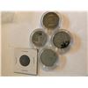Image 1 : Group of 5 Total Coins including a Sheild Nickel All for 1 Money