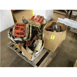 2 pallets of Stihl backpack blower parts