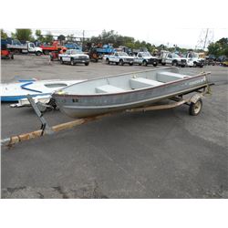 Alumacraft T14S boat w/ trailer SN#-XXX