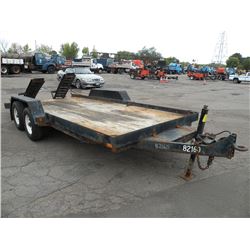 2011 Felling 81x16 trailer                                                 SN#-5FTLE1626b1035917