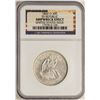Image 2 : 1860-O United States Issue Seated Liberty Half Dollar Coin NGC Shipwreck Effect w/Book