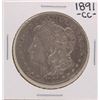 Image 1 : 1891-CC $1 Morgan Silver Dollar Coin