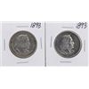 Image 1 : Lot of (2) 1893 Columbian Exposition Half Dollar Coins