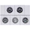 Image 2 : Lot of (5) 1960 Proof Franklin Half Dollar Coins