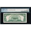 Image 2 : 1934D $5 Chicago Federal Reserve Note PMG 66EPQ