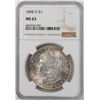 Image 1 : 1898-O $1 Morgan Silver Dollar Coin NGC MS63