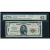 Image 1 : 1929 $5 Indiana National Bank Note PMG 65EPQ