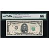 Image 1 : 1950E $5 San Francisco Federal Reserve Note PMG 66EPQ