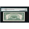 Image 2 : 1950E $5 San Francisco Federal Reserve Note PMG 66EPQ