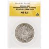 Image 1 : 1913-A Germany-Prussia 25 Years William II 3 Mark Coin ANACS MS62
