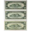 Image 2 : THREE $10.00 FEDERAL RESERVE NOTES: STAR NOTES: