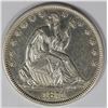 Image 1 : 1871-S SEATED HALF DOLLAR