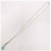 Image 2 : Zuni Turquoise Channel Inlay Pendant Necklace