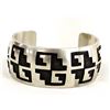 Image 1 : Native American Navajo Overlay Bracelet