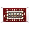 Image 1 : Native American Navajo Ganada Red Yei Textile Rug