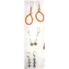 Image 2 : Collection of Native American Earrings