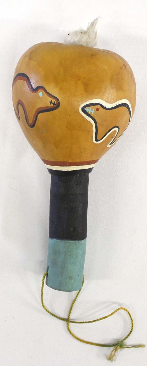 Native American Hopi Gourd Dance Rattle