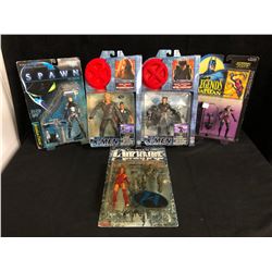 TOY FIGURES LOT (SPAWN/ X-MEN...)