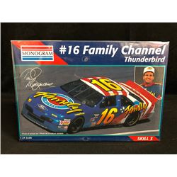 MONOGRAM 1:24 SCALE #16 FAMILY CHANNEL THUNDERBIRD MODEL KIT