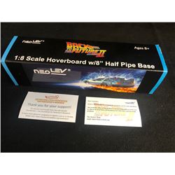 NEOLEV BACK TO THE FUTURE II HOVERBOARD W/ 8" HALF PIPE BASE 1:8 SCALE