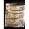 Image 1 : 1973 $1 UNCIRCULATED SEQUENTIAL CANADIAN BANK NOTES