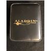 Image 2 : COLLECTIBLE ALLADIN "LAS VEGAS" QUARTZ WRIST WATCH W/ CASE