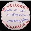 Image 1 : PETE ROSE SIGNED BASEBALL INSCRIBED "SORRY I BET ON BASEBALL" (PETE ROSE HOLO)