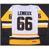 Image 1 : MARIO LEMIEUX SIGNED PENGUINS JERSEY (JSA COA)