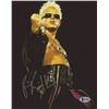 Image 1 : Billy Idol Signed 8 X 10 Photo (BECKETT COA)