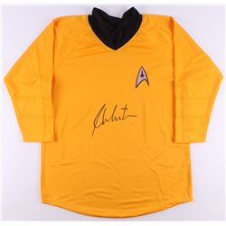 William Shatner Signed  Star Trek  Captain Kirk Prop Replica Uniform Shirt (JSA COA)