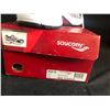 Image 2 : SAUCONY GRID COHESION MENS SIZE 13 (BLACK/ GREY/ RED)