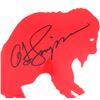 Image 2 : O.J. Simpson Signed Buffalo Bills Helmet (JSA COA)