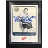 Image 1 : RED KELLY SIGNED GREATS OF THE GAME HOCKEY CARD