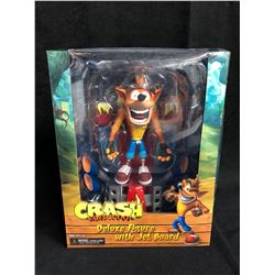CRASH BANDICOOT DELUXE FIGURE WITH JET BOARD