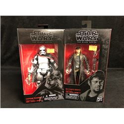STAR WARS THE BLACK SERIES FIGURES LOT (CAPTAIN PHASMA/ DJ CANTO BIGHT)